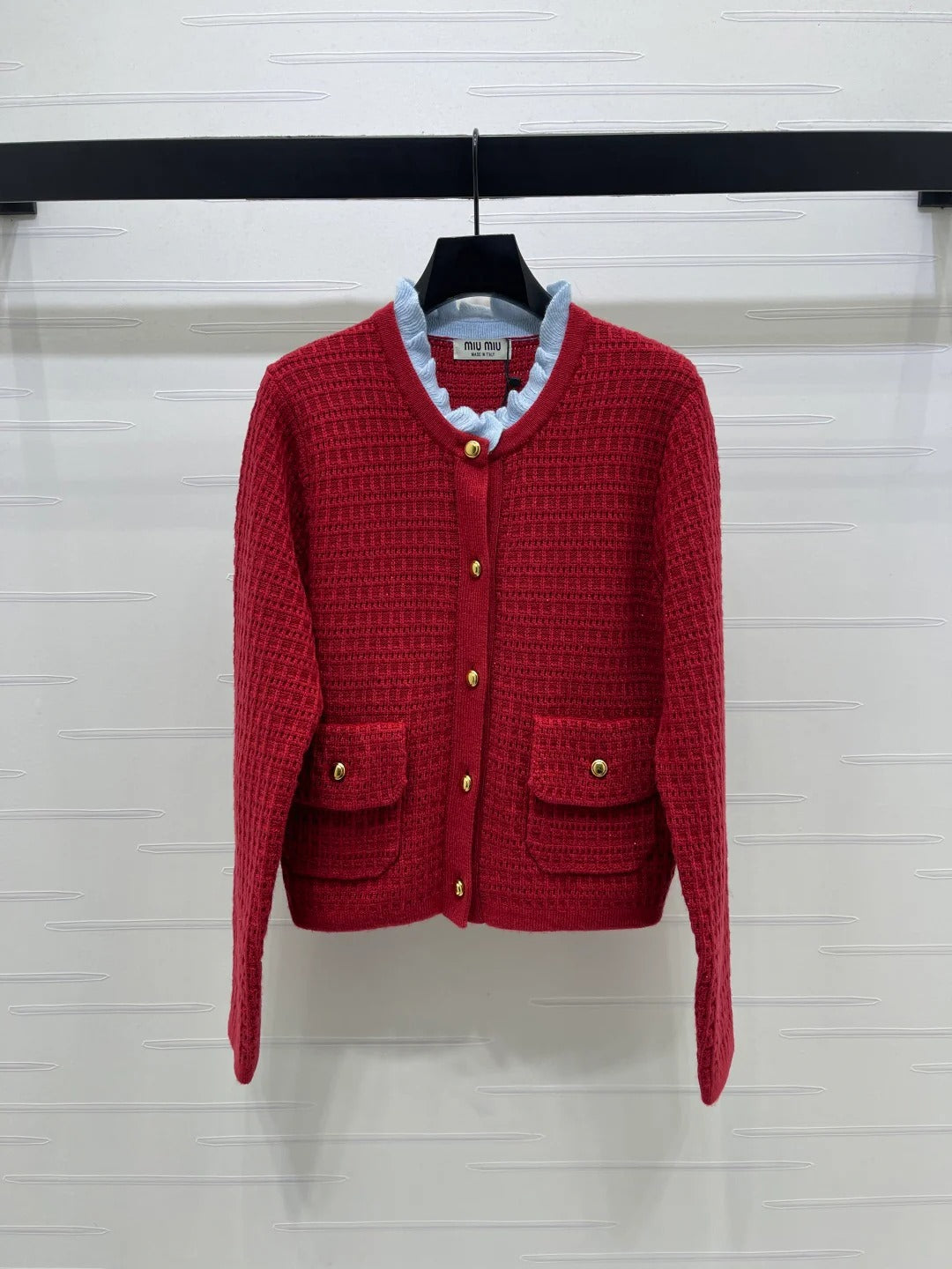 Miumiu 2026 Knit Cardigan Wool Cashmere