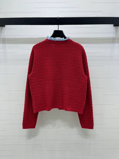 Miumiu 2026 Knit Cardigan Wool Cashmere