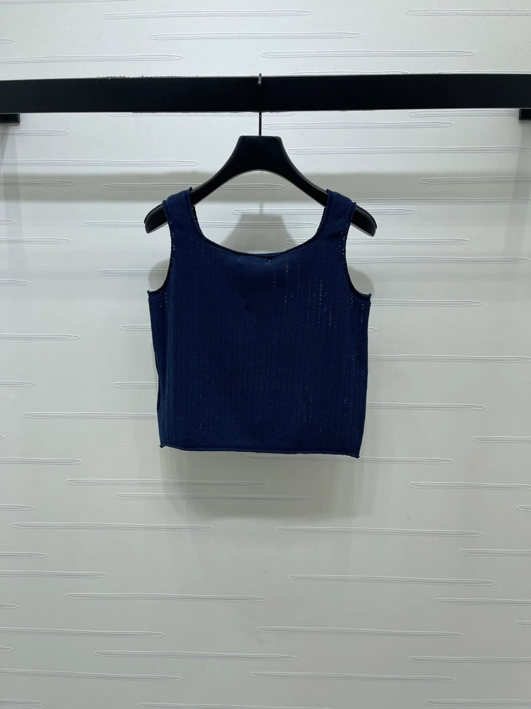 Miumiu 2026 Vest White Blue Red Wool