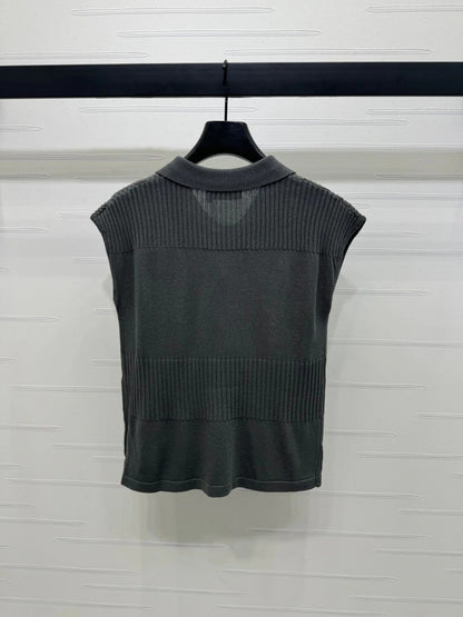 MIU 25S SWEATER VEST 264087