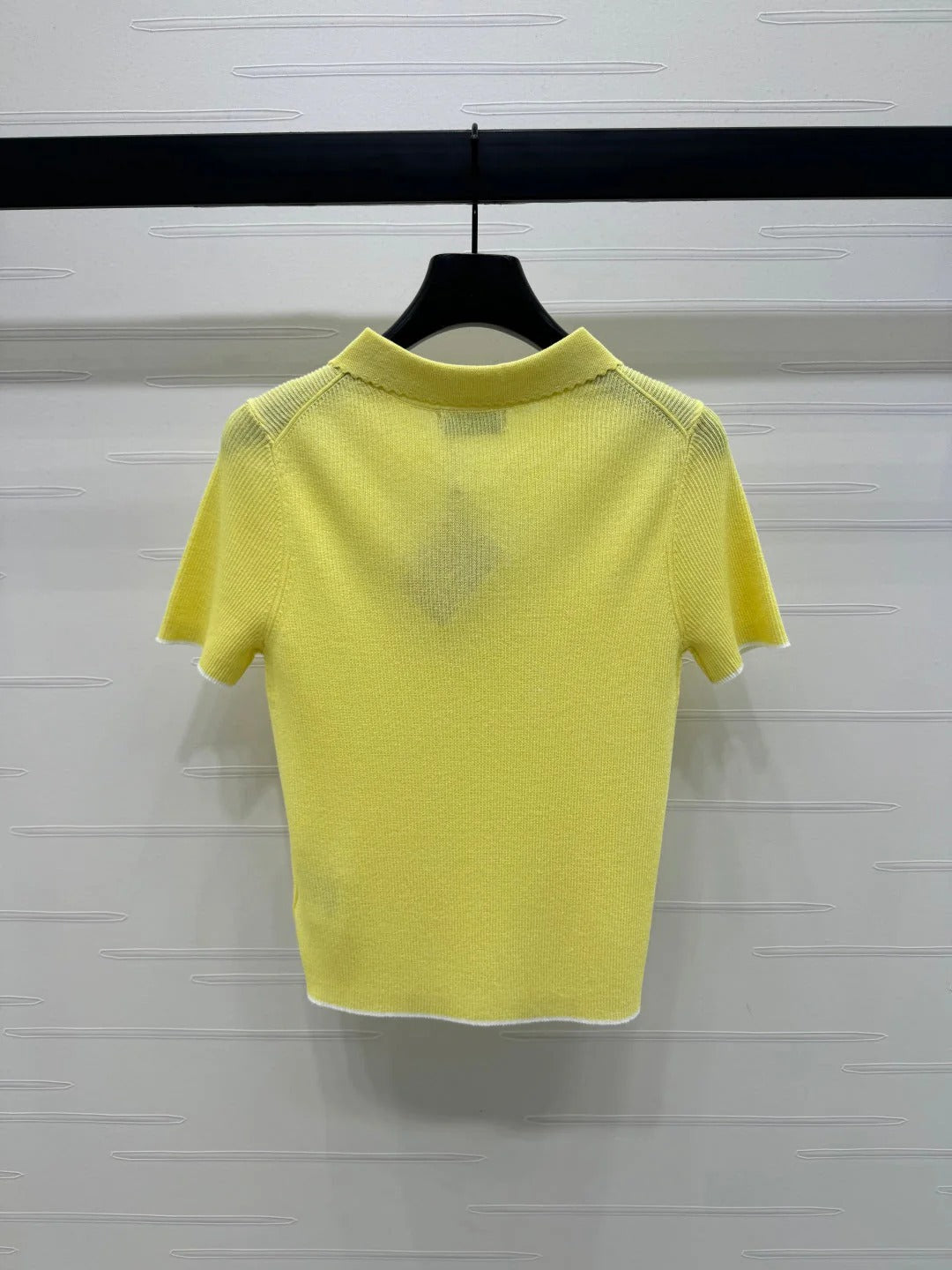 MIUMIU SHORT-SLEEVE KNIT POLO 269422