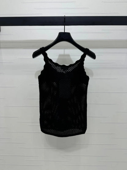 CHANEL WIDE-STRAP TANK TOP 274892