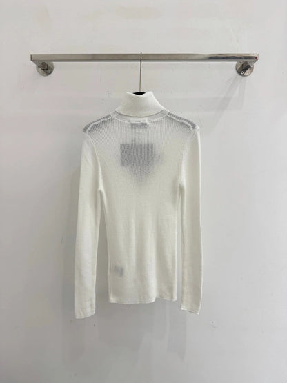 PRADA 25S SLIM-FIT KNITTED TURTLENECK SWEATER 297