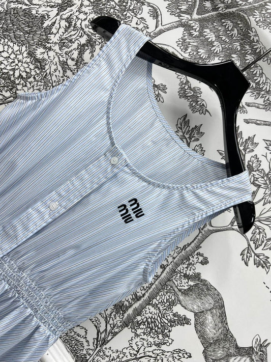 MIUMIU SLEEVELESS DRESS 268439