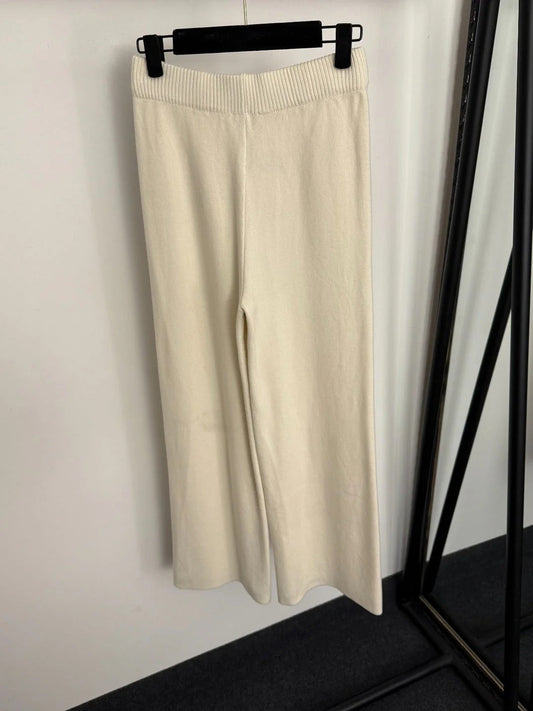 CHANEL 25S KNIT PANTS ELASTIC WAIST 568