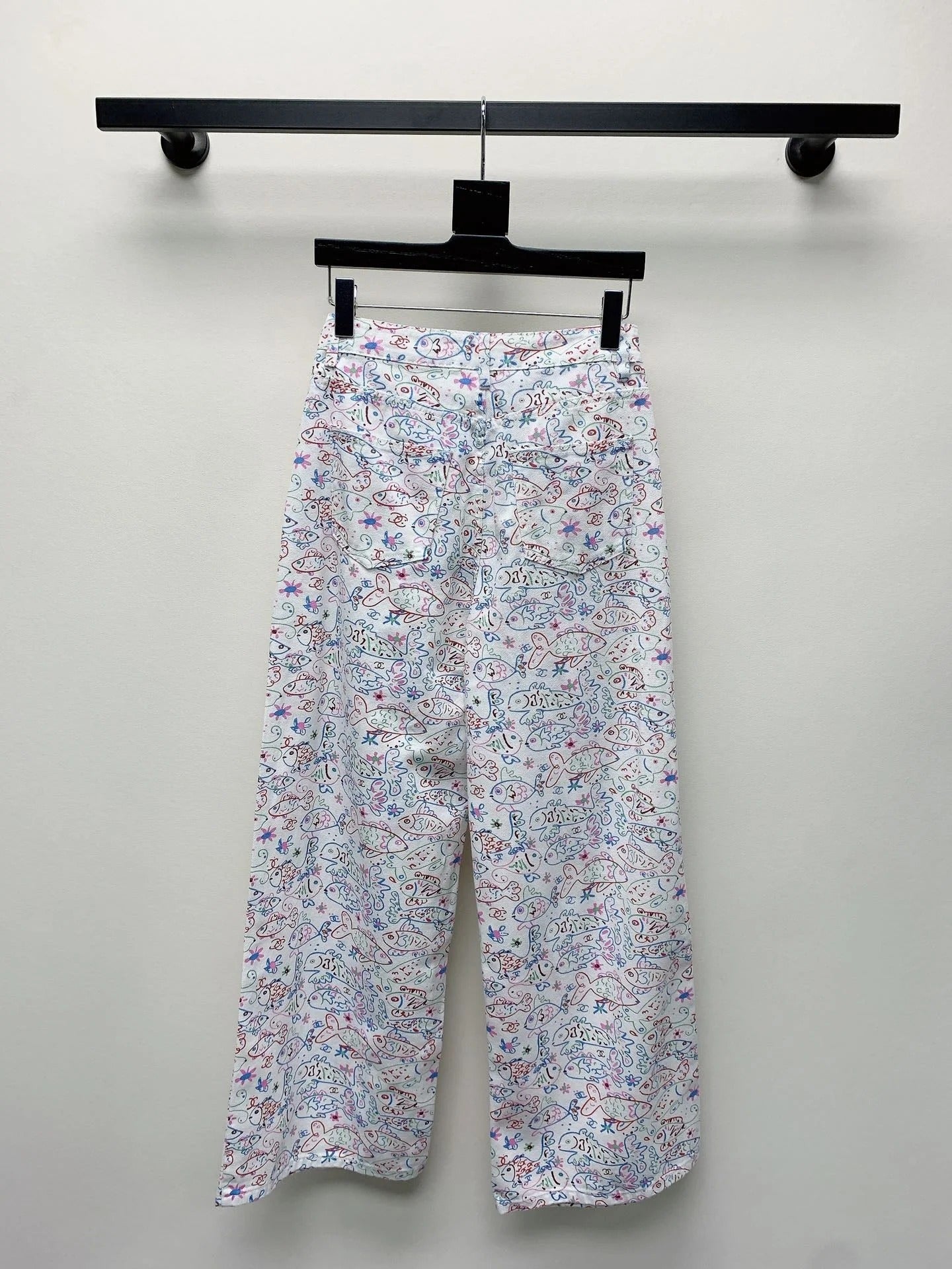 CC PRINTED JEANS 268027