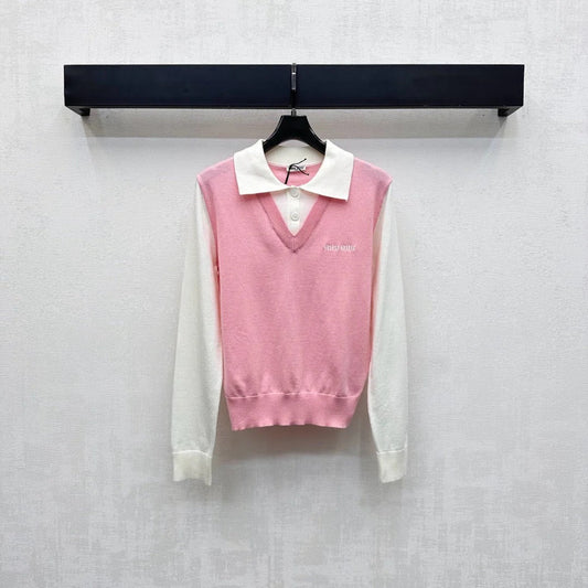 MIUMIU KNITTED SWEATER STYLE 438