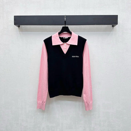 MIUMIU KNITTED SWEATER STYLE 437