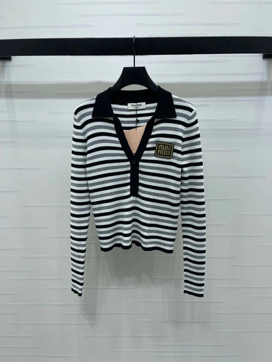 MIUMIU KNITTED SWEATER STYLE 453