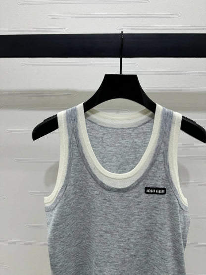 MIUMIU SLEEVELESS TOP 269404