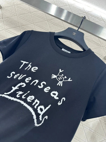 CHANEL 25S CREW NECK T-SHIRT 457