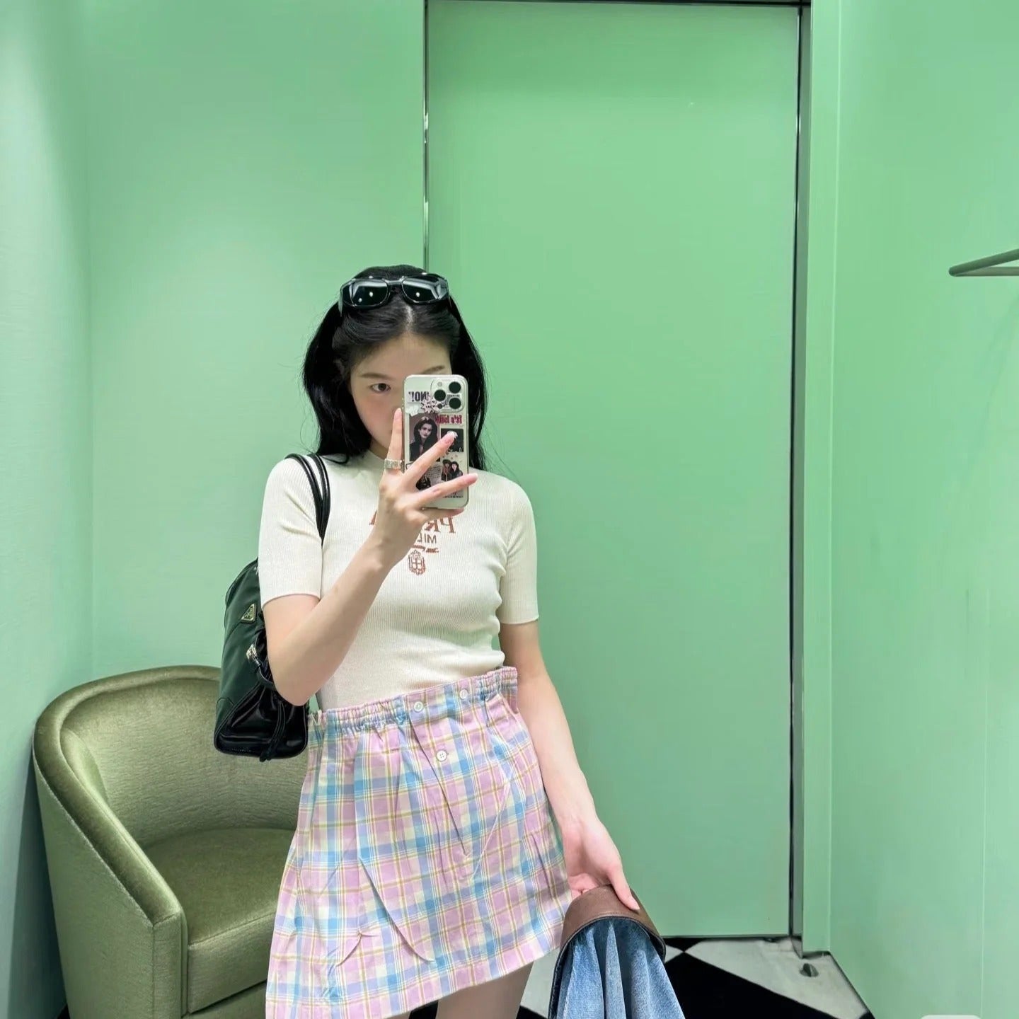 PRADA MINI SKIRT STYLE 203