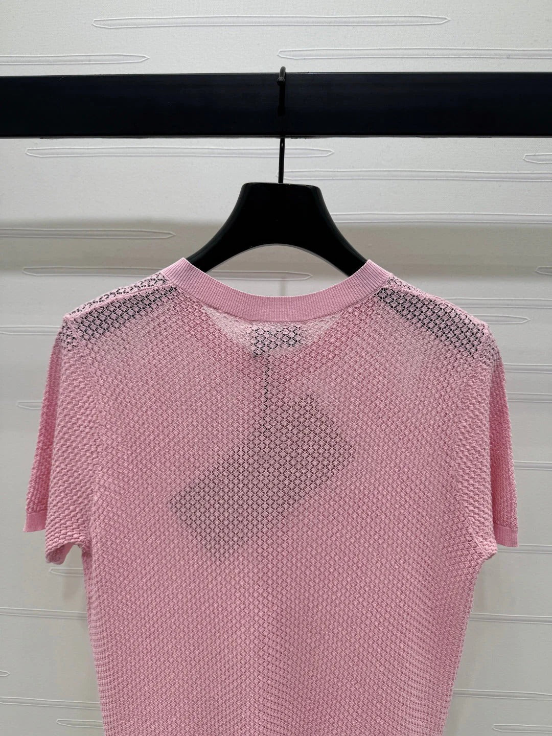 MIU 25S SHORT SLEEVE ROUND NECK CARDIGAN 264270