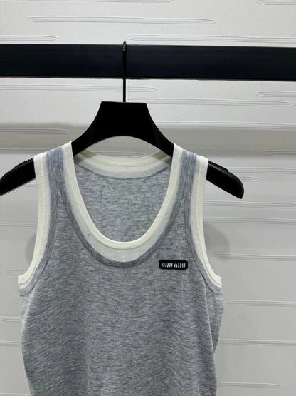 MIUMIU SLEEVELESS TOP 269404