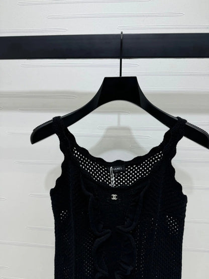 CHANEL WIDE-STRAP TANK TOP 274892