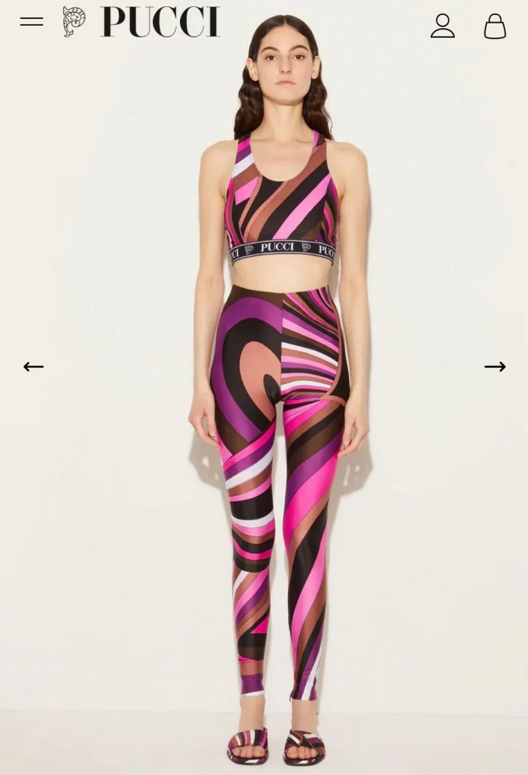 PUCCI BIKINI 25S TWO PIECE IN 749609