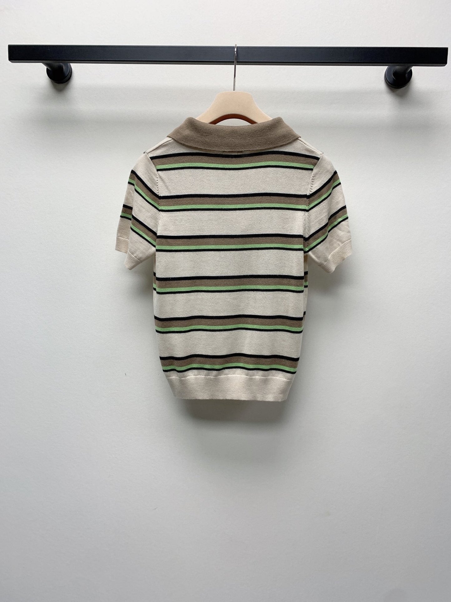 MIUMIU KNIT POLO SHIRT 268105