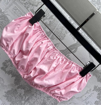 MIUMIU STRAPLESS BODYSUIT 267803