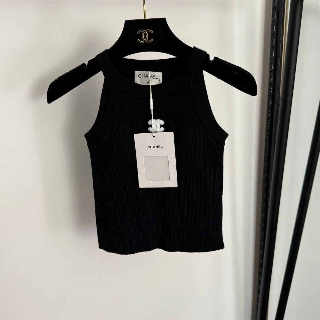 CHANEL 25S HALTER NECK TOP 557