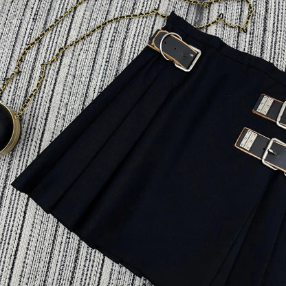 PRADA 25S PLEATED MINI SKIRT 345