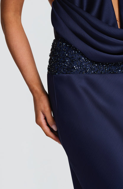 Ira Maxi Skirt - Navy