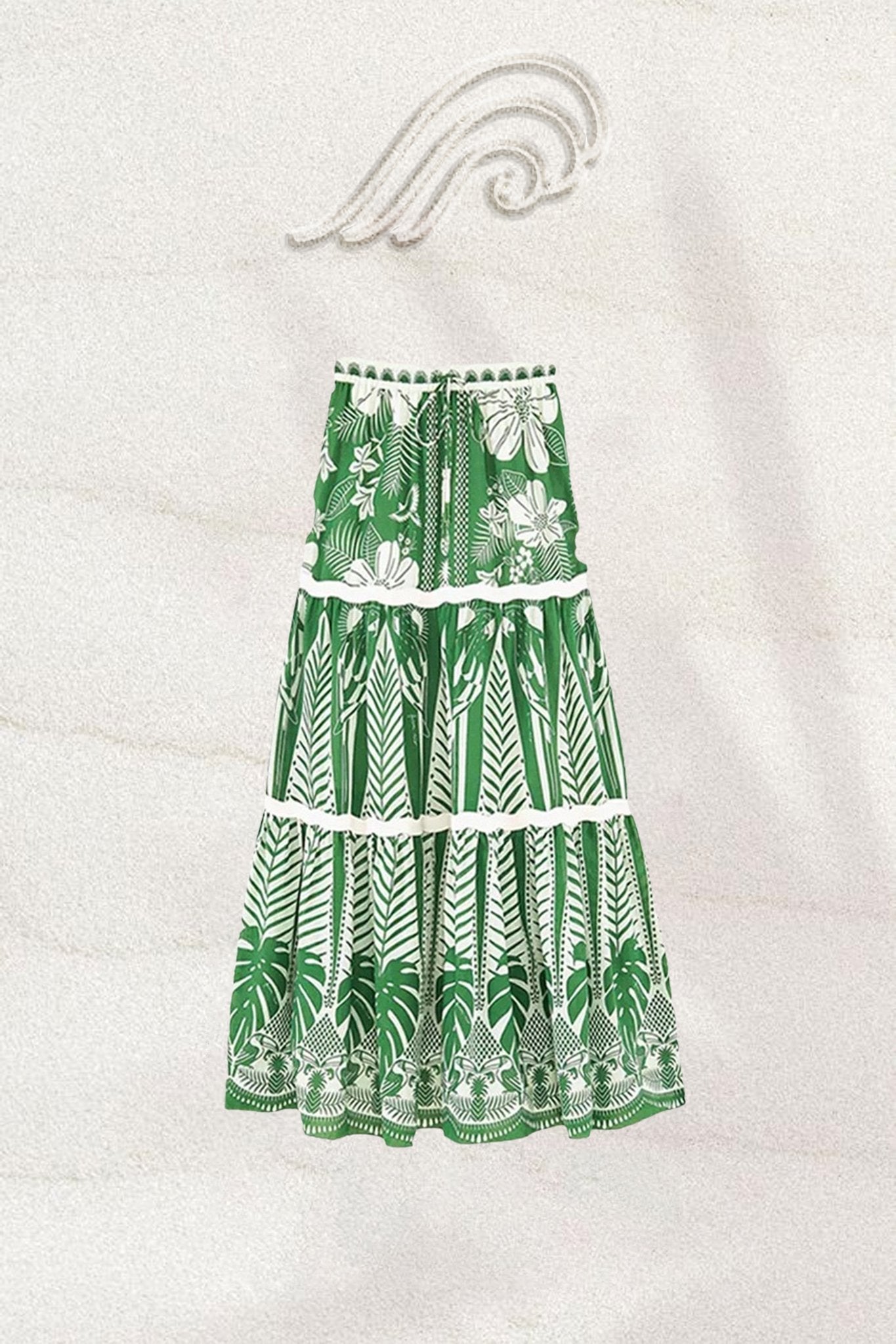 Conjunto de baño tropical de un solo hombro Jasmine 