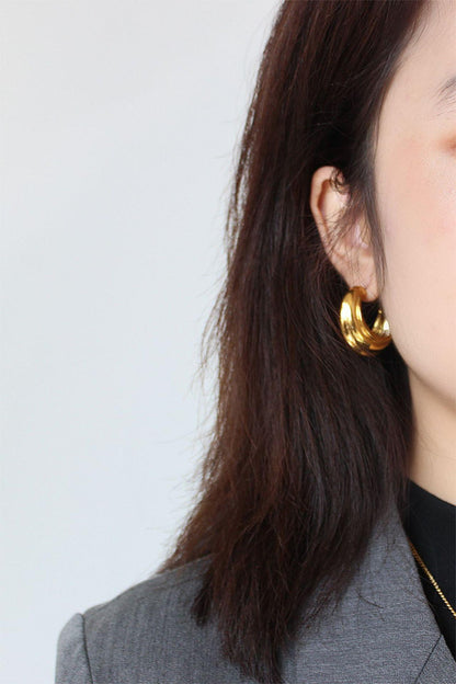 Pendientes metálicos Annisa 