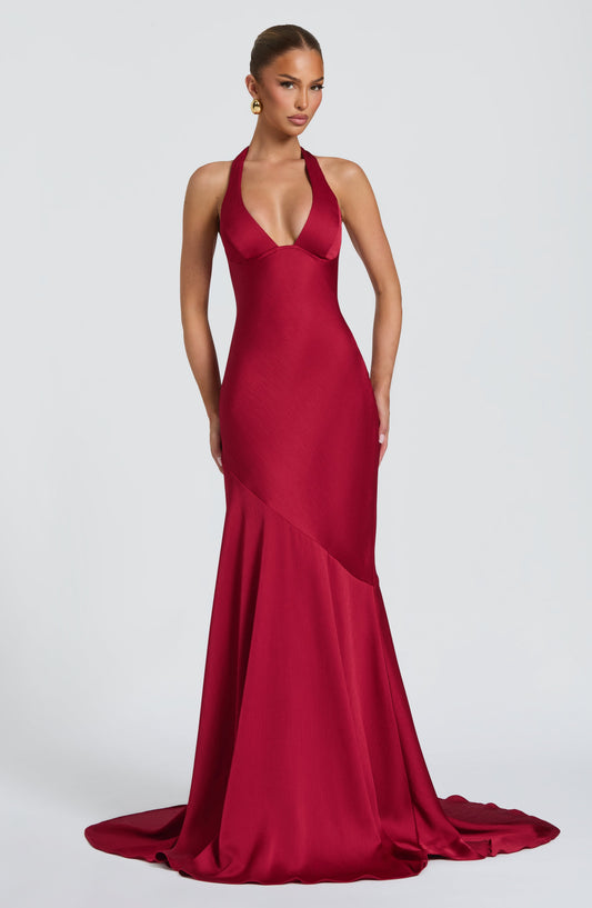 Kirsten Gown - Berry