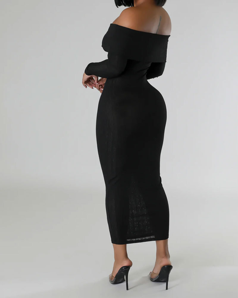 Slim Fit Hip Dress