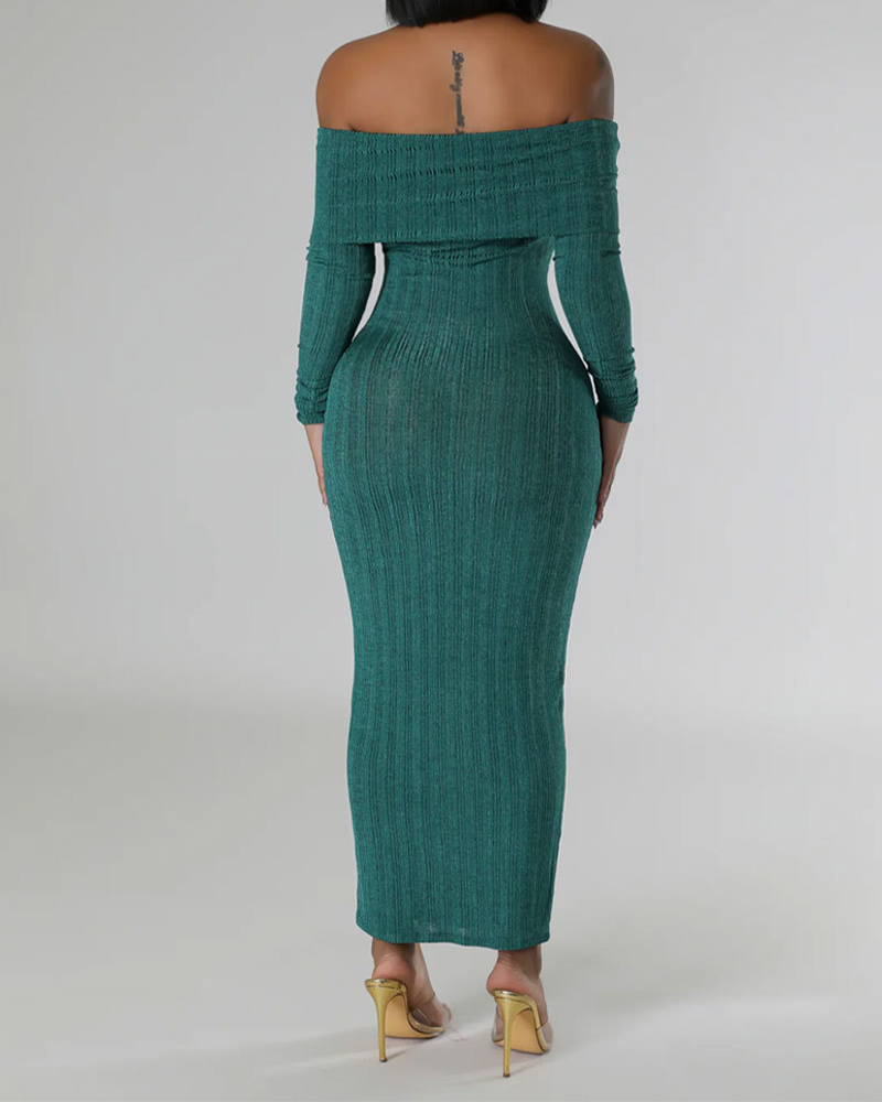 Slim Fit Hip Dress