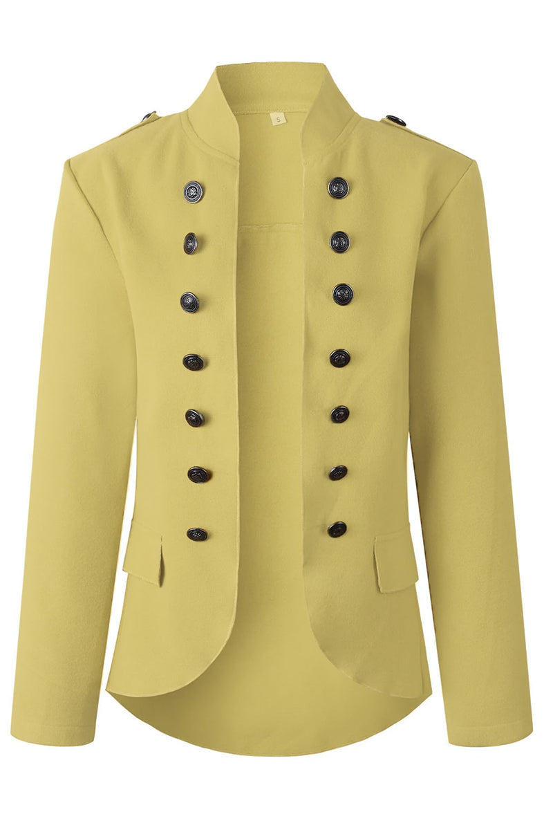 Casual Buttons Design Jacket(3 Colors)