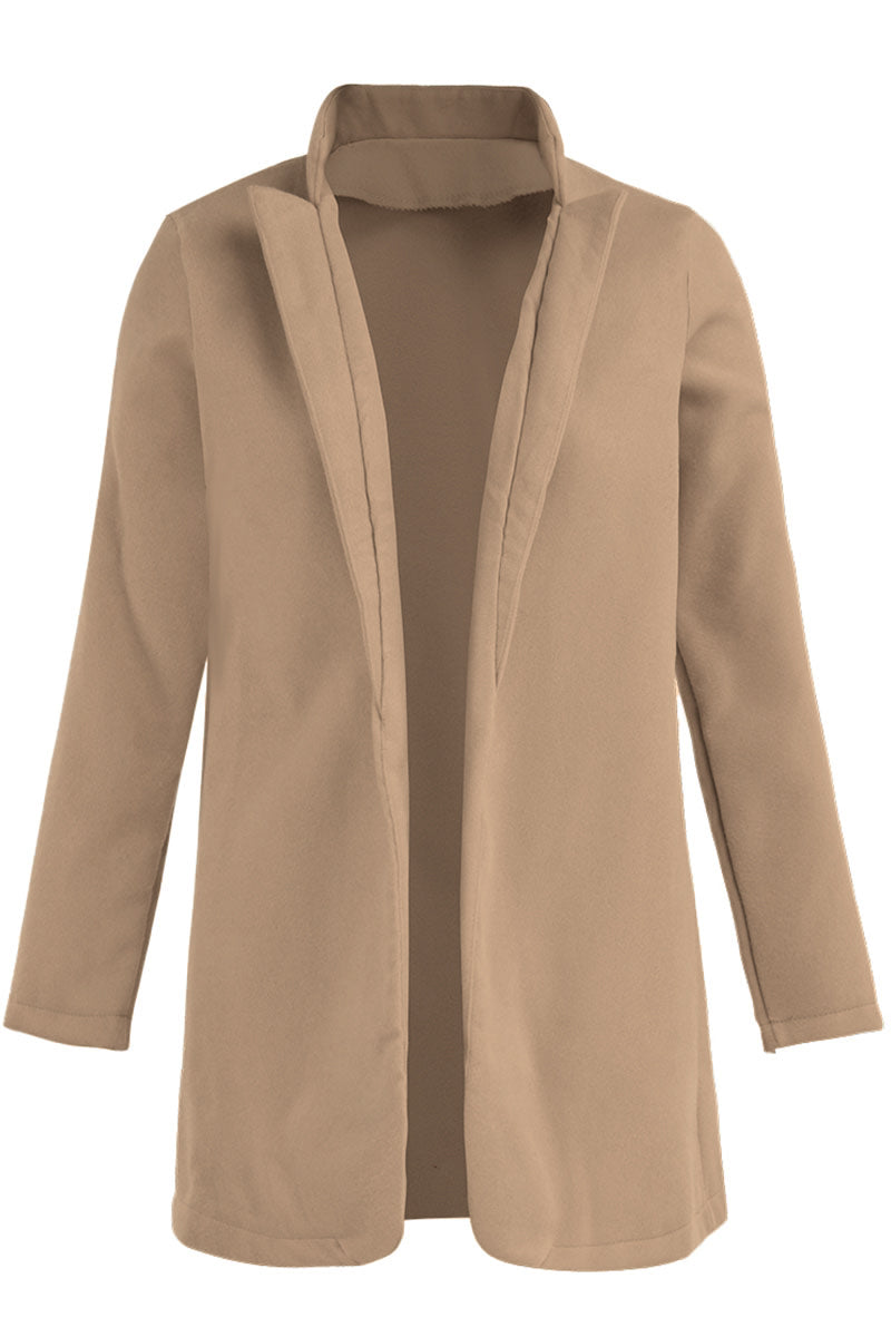 Elegant And Stylish Commuter Stand Collar Coat(6 Colors)