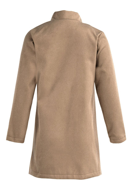 Elegant And Stylish Commuter Stand Collar Coat(6 Colors)