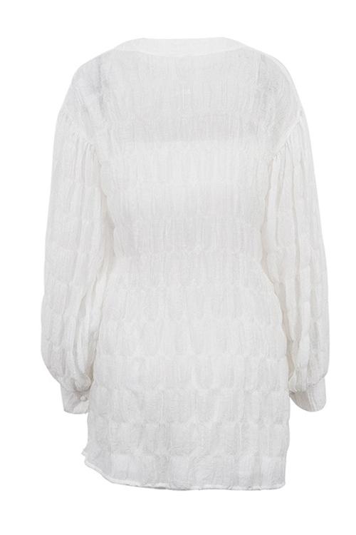 Conjunto de tres piezas de gasa texturizada Lola 