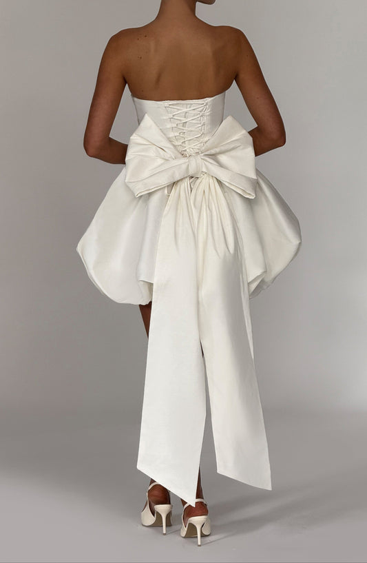 Isabetta Mini Dress - Ivory
