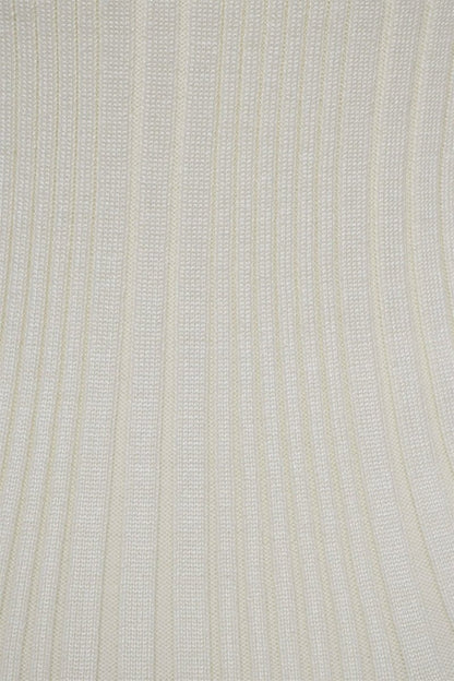 Vestido mini de punto con volantes en contraste Louise 