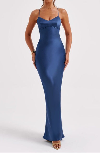Micaela Maxi Dress - Navy
