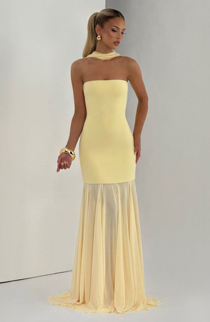 Merritt Gown - Lemon