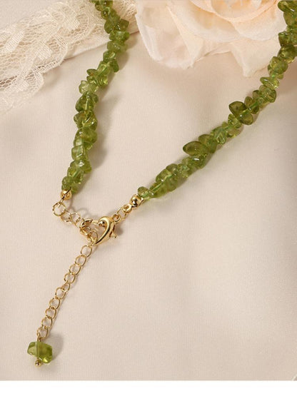 Collar de cristales irregulares Nora 