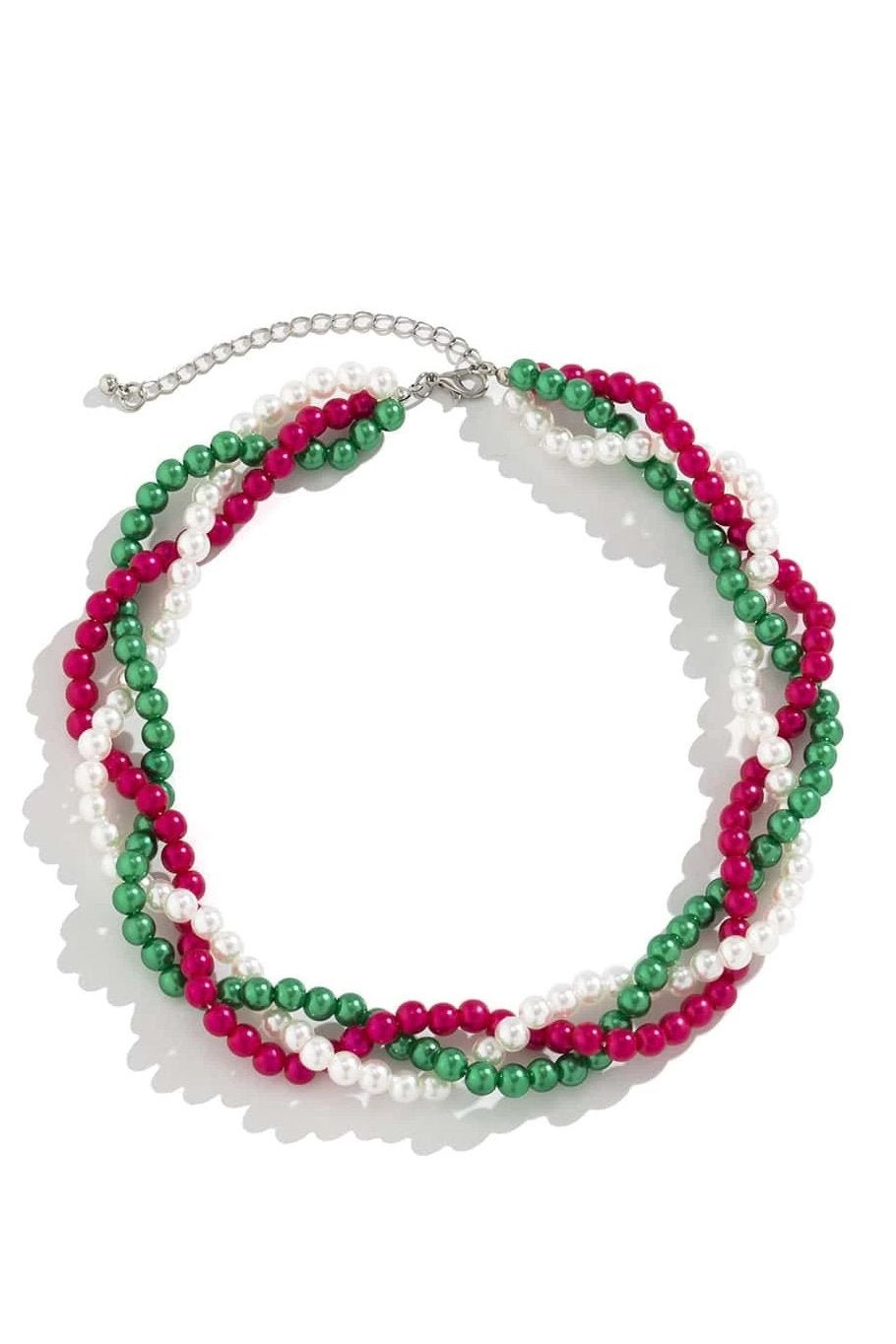Pearl Woven Chain Necklace