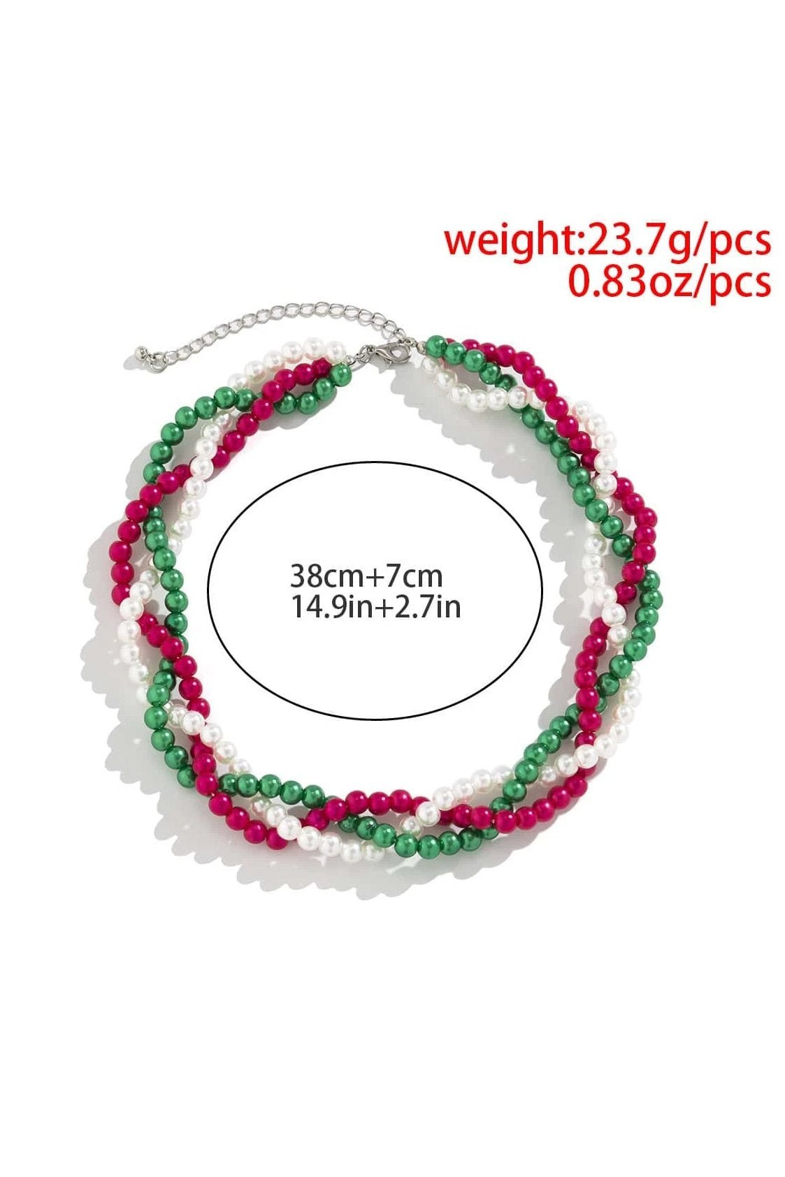 Pearl Woven Chain Necklace