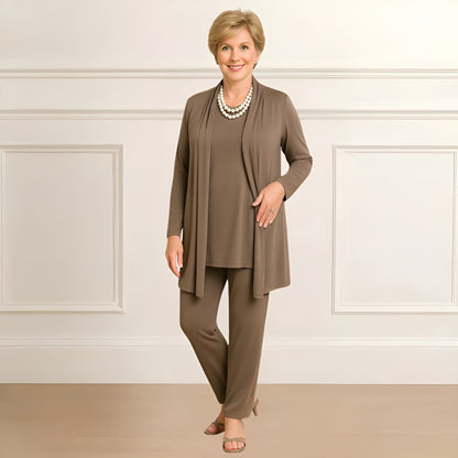 Ingrid™ | Cardigan Top & Pants Set