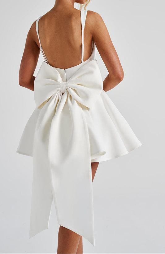 Aina Mini Dress - Ivory