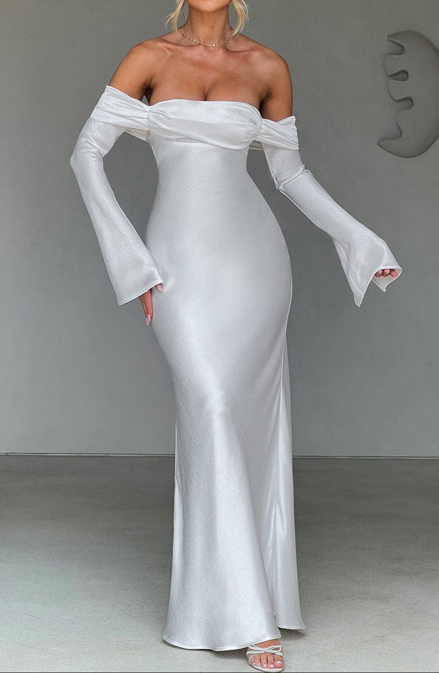 Alejandra Maxi Dress - Ivory