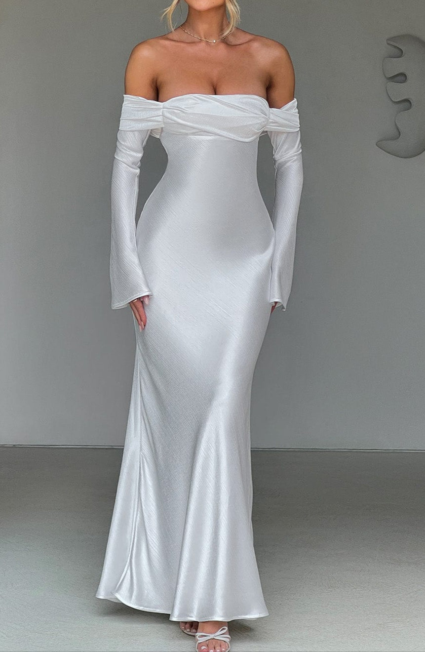 Alejandra Maxi Dress - Ivory