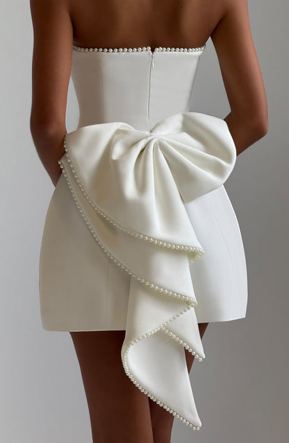 Martina Mini Dress - Ivory