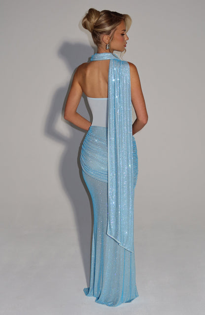 Tavia Scarf - Aqua