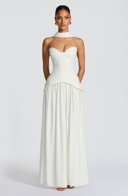 Vietta Maxi Dress - Ivory