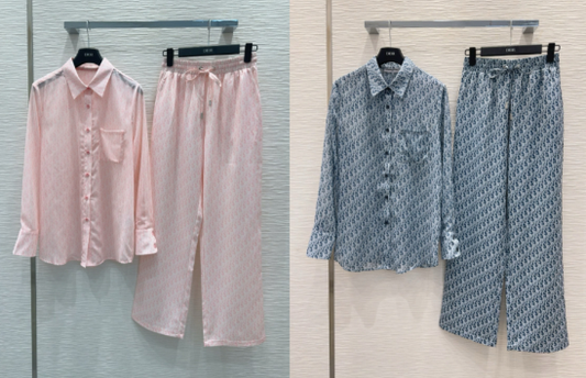 CD 2025 Set Blue and Pink Polyester