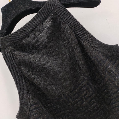 PB Monogram Knitted Top